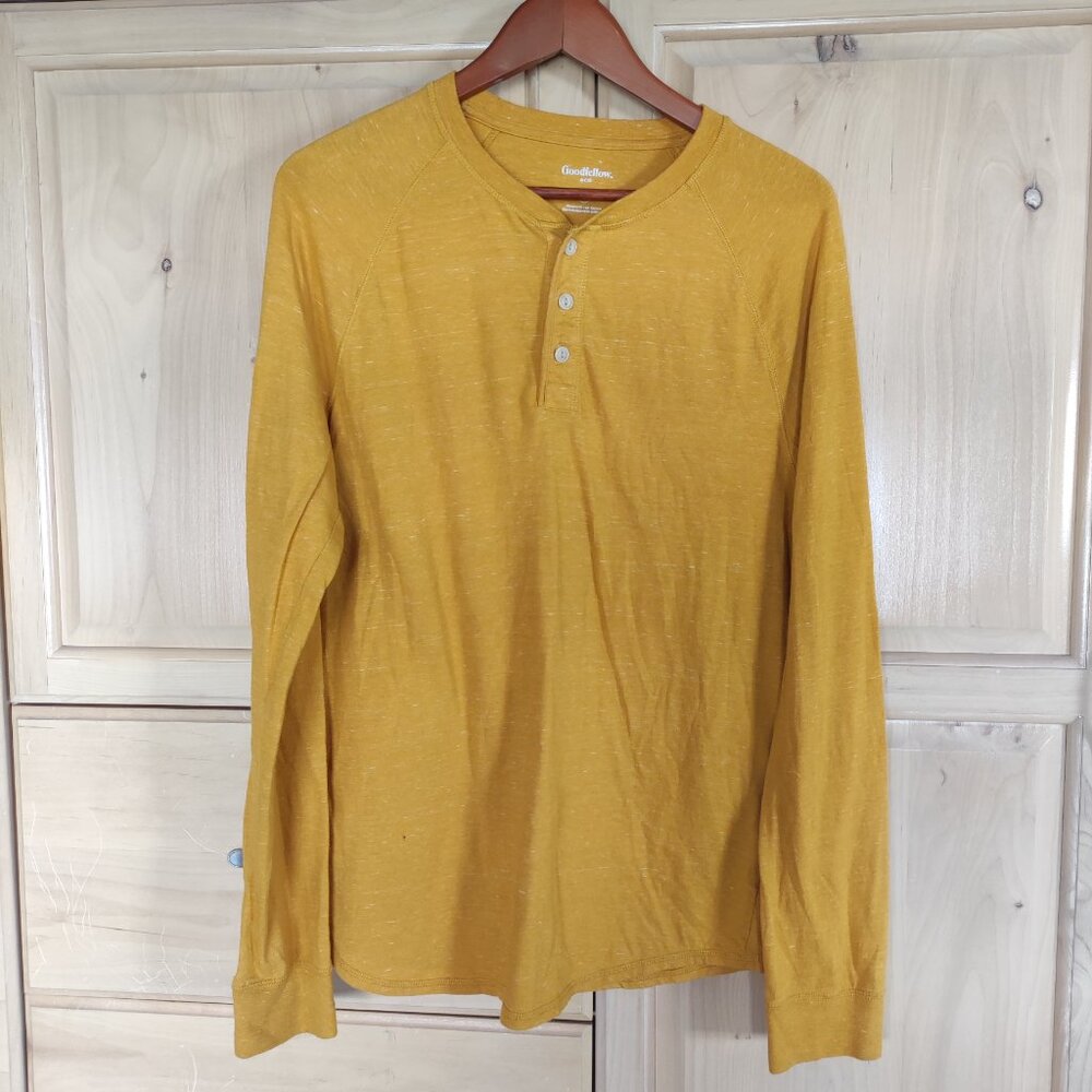 Goodfellow & Co Mustard Yellow Men's Shirt size M